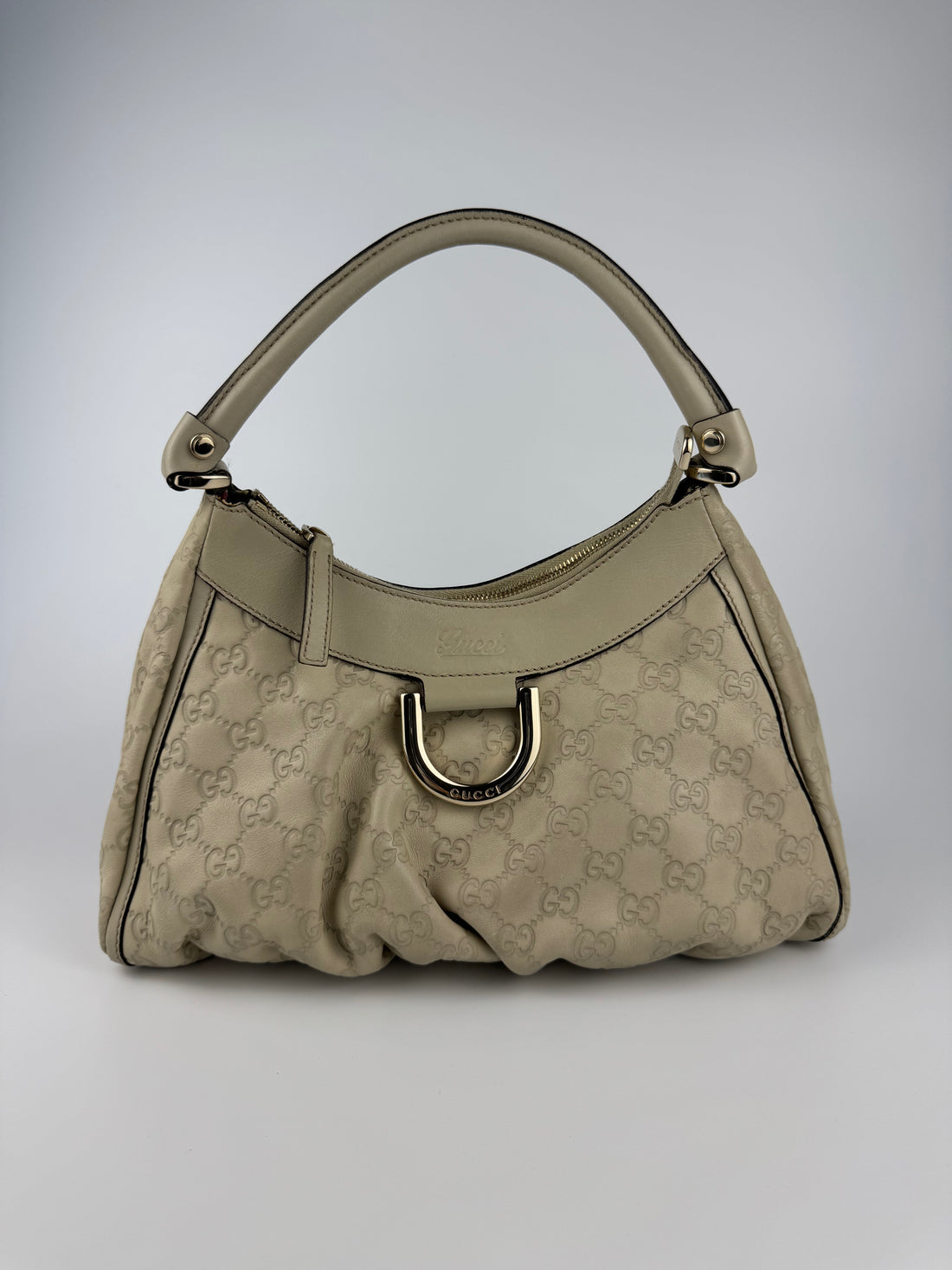 Gucci Guccissima Abbey D-Ring Shoulder Bag