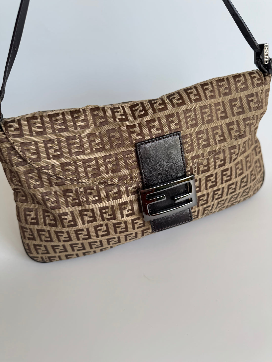 Fendi Zucca Baguette Bag