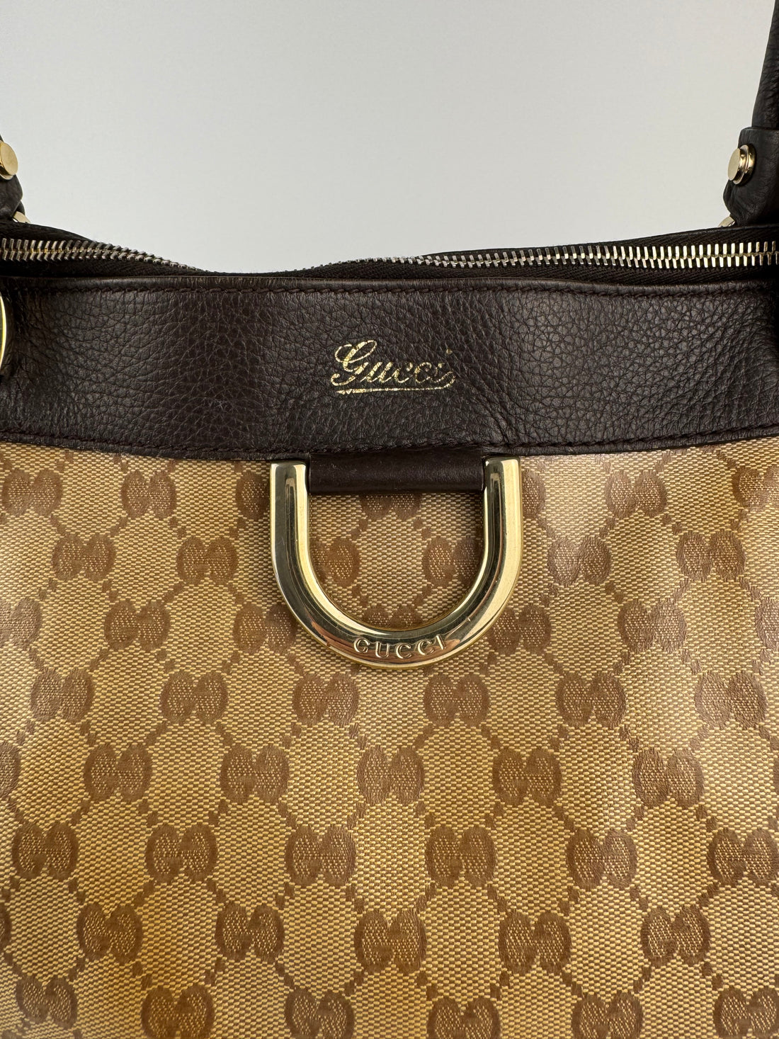 Gucci Abbey GG Canvas Tote Bag