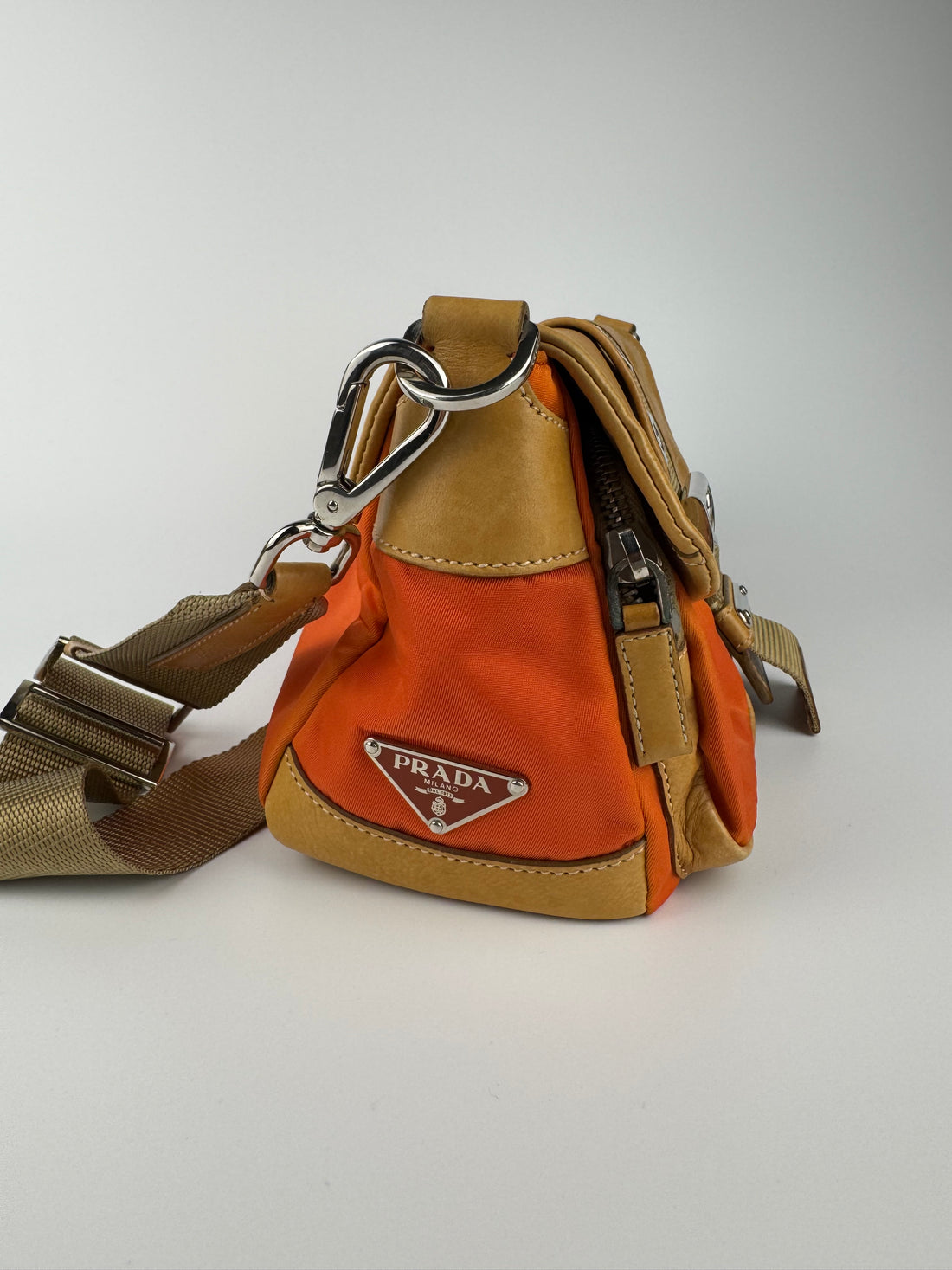 Vintage Prada Tessuto Nylon Shoulder Bag