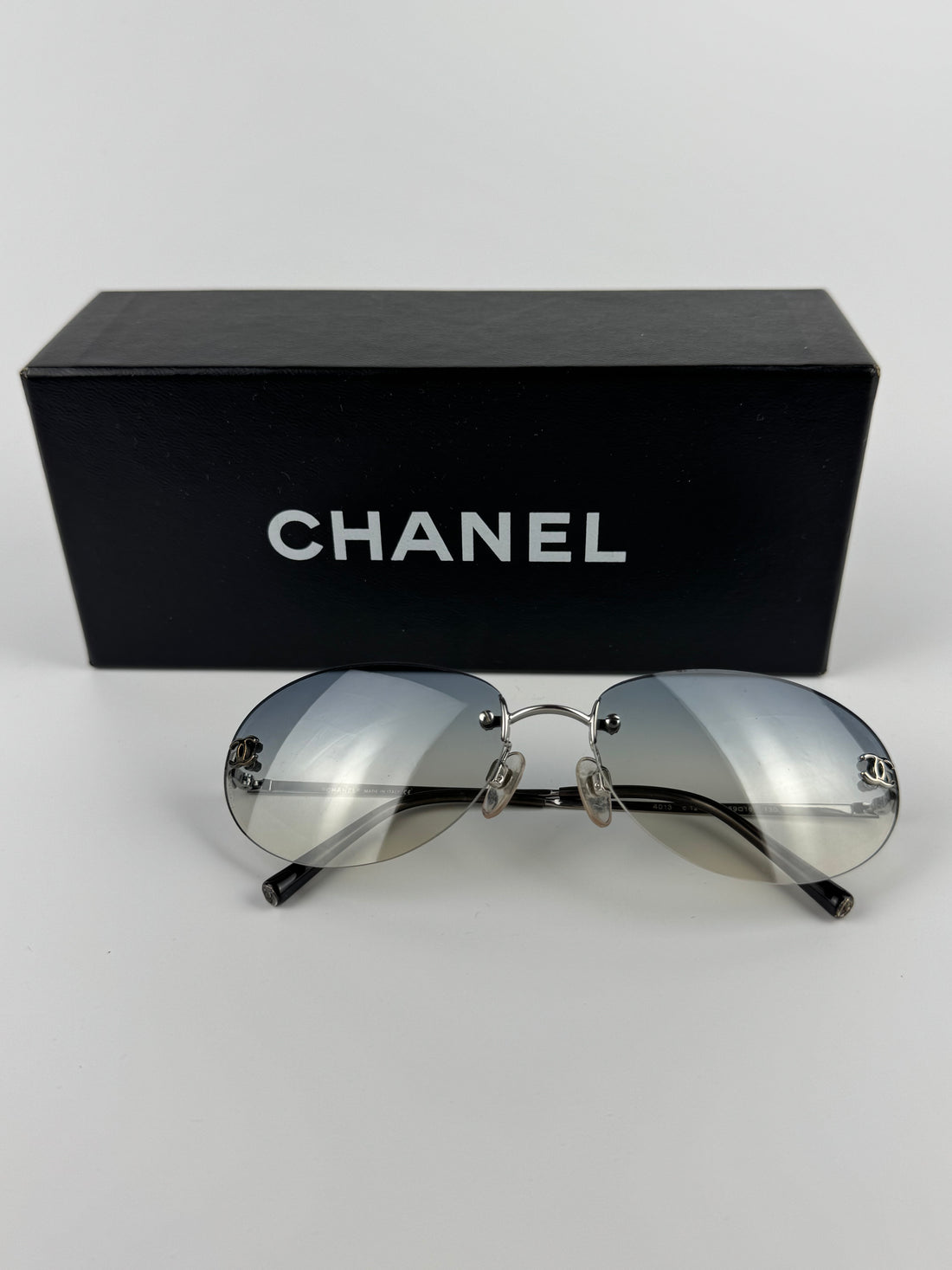 Chanel Vintage Rimless 4013 Sunglasses