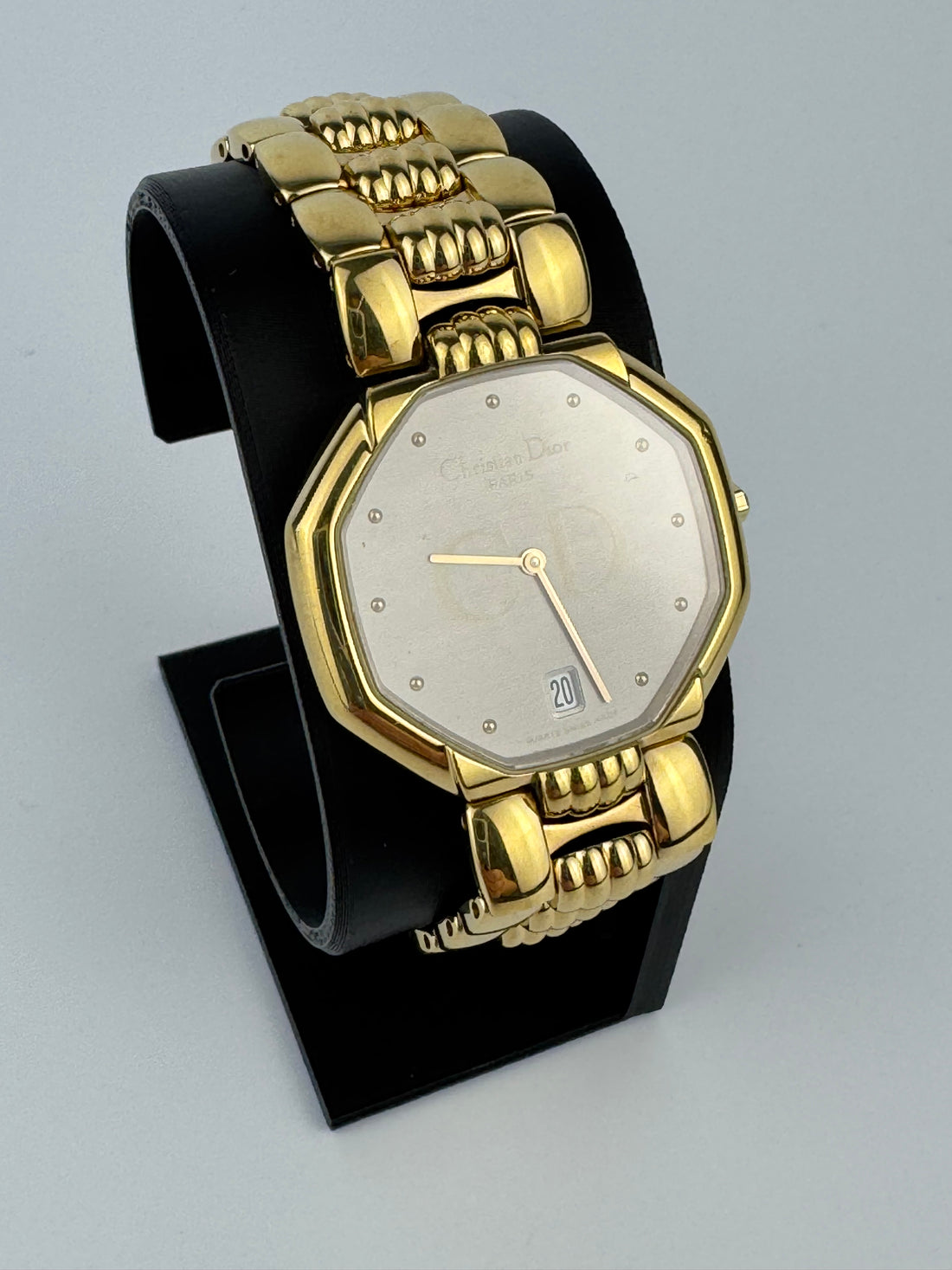 Christian Dior Vintage Déposé Octagon Watch 90s