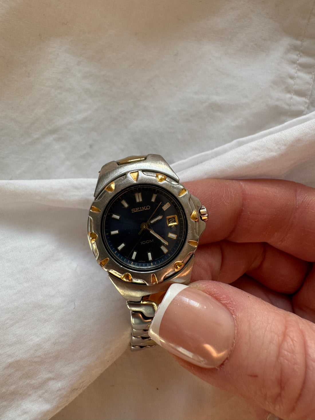 Seiko Two-Tone Petite Classic Watch