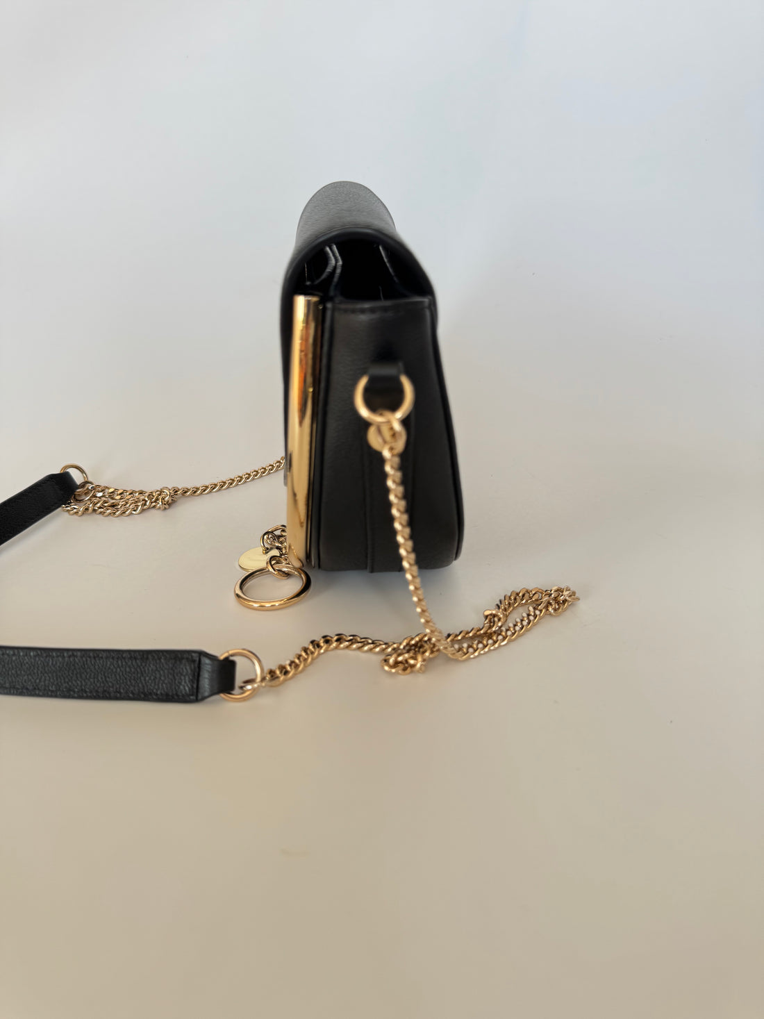 See By Chloé Mara Evening Crossbody Black Leather