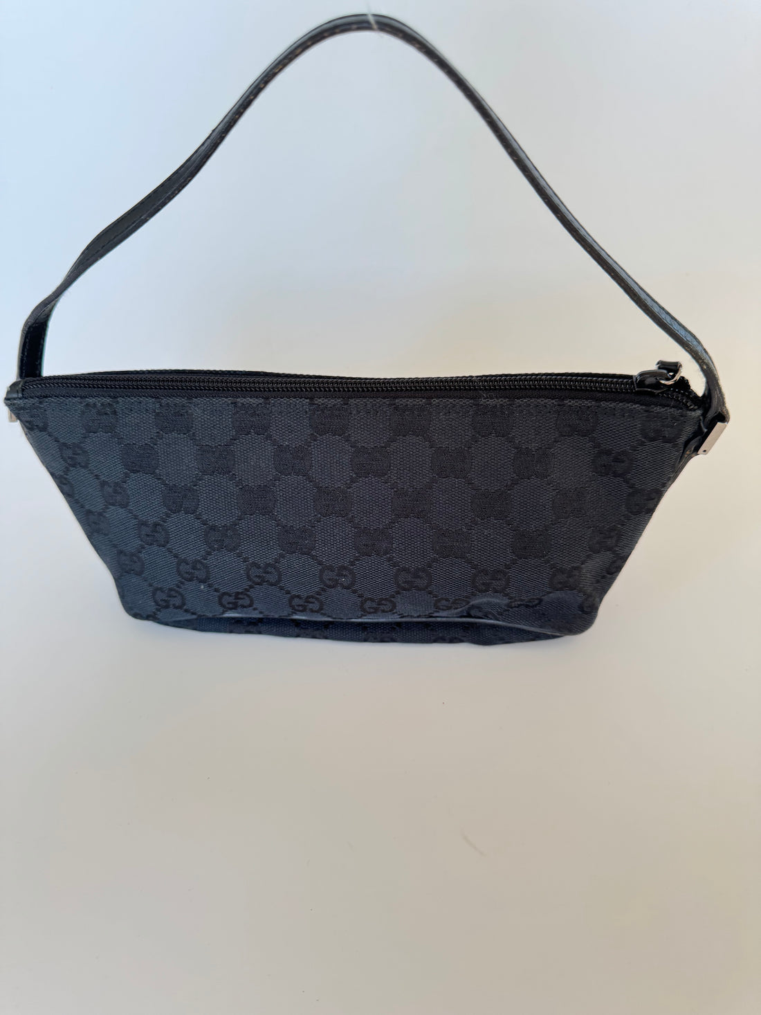 Gucci GG Canvas Mini Shoulder Bag Black