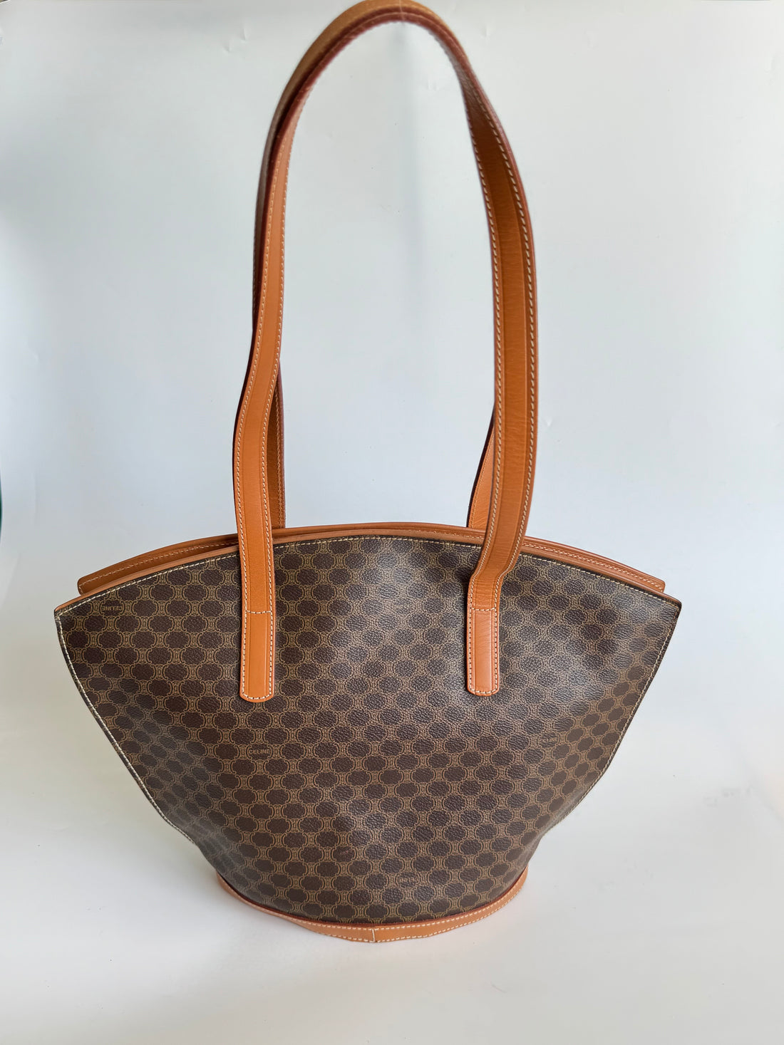 Vintage Céline Macadam Tote Bag