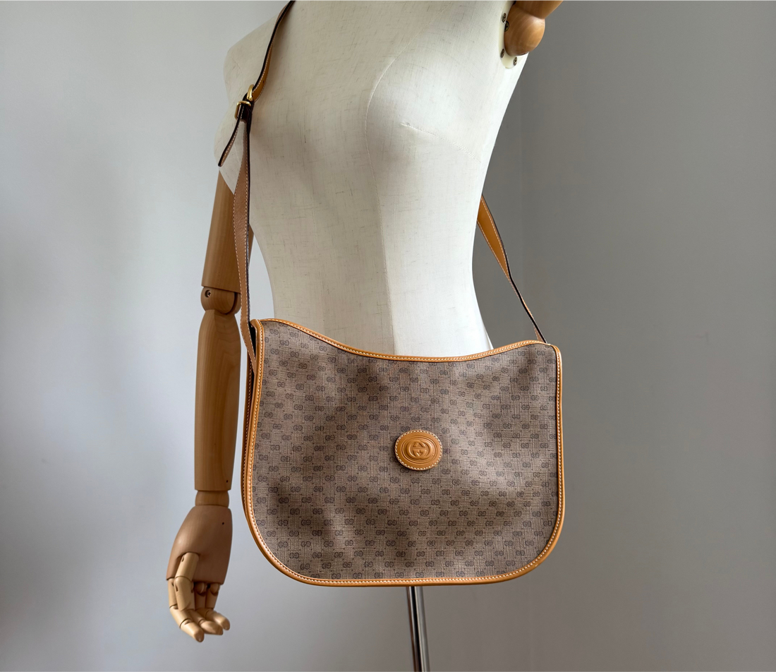 1990s Vintage Gucci Supreme Shoulder Bag