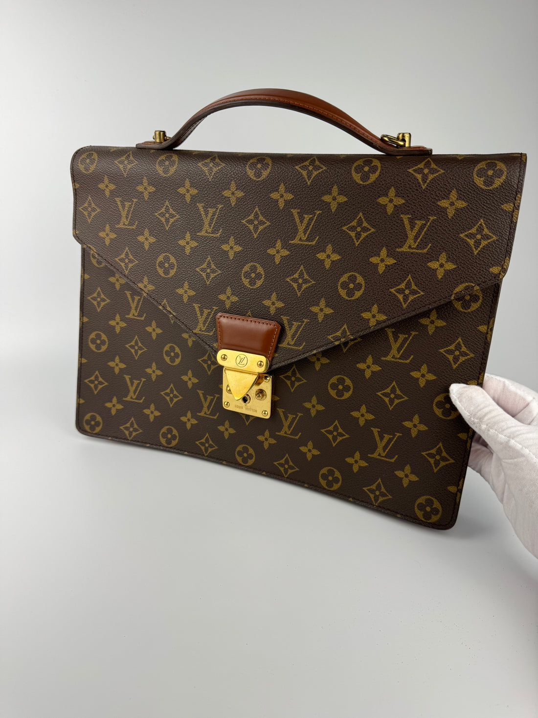 Louis Vuitton Monogram Serviette Conseiller briefcase