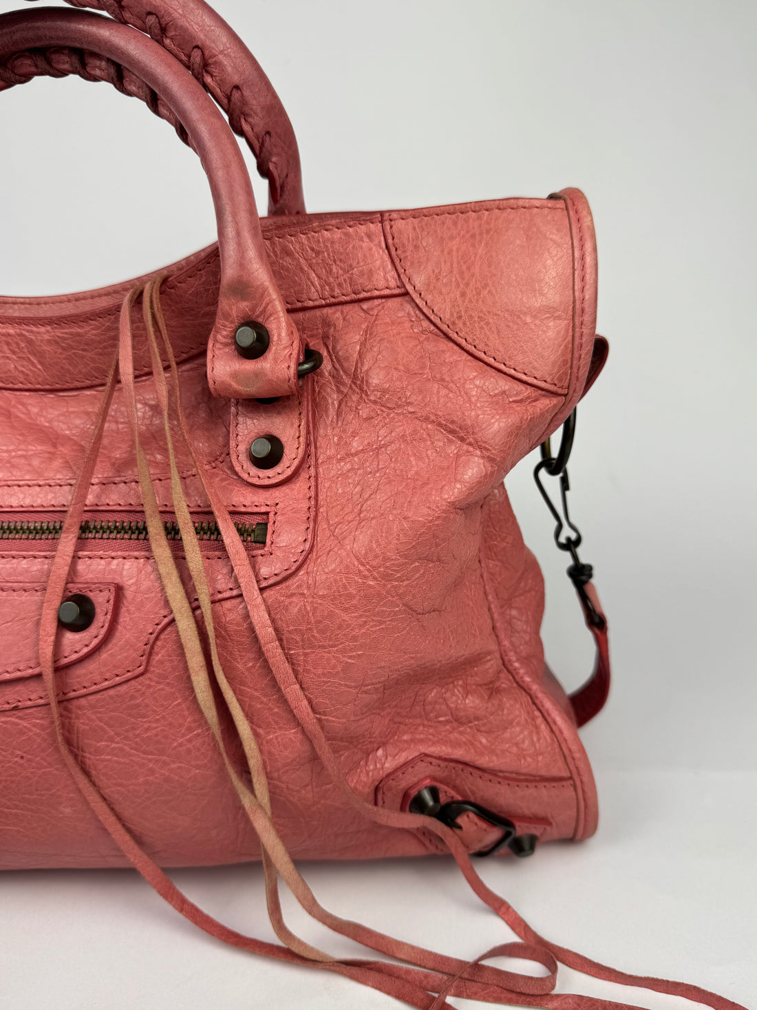 Balenciaga Pink Leather City Bag (2013)