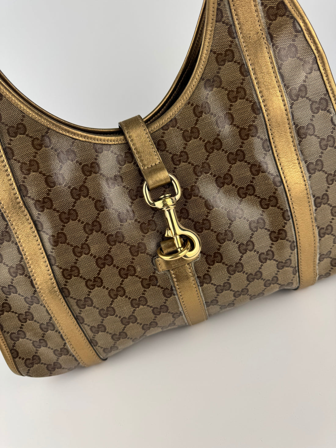Gucci GG Crystal Jackie O Shoulder Bag