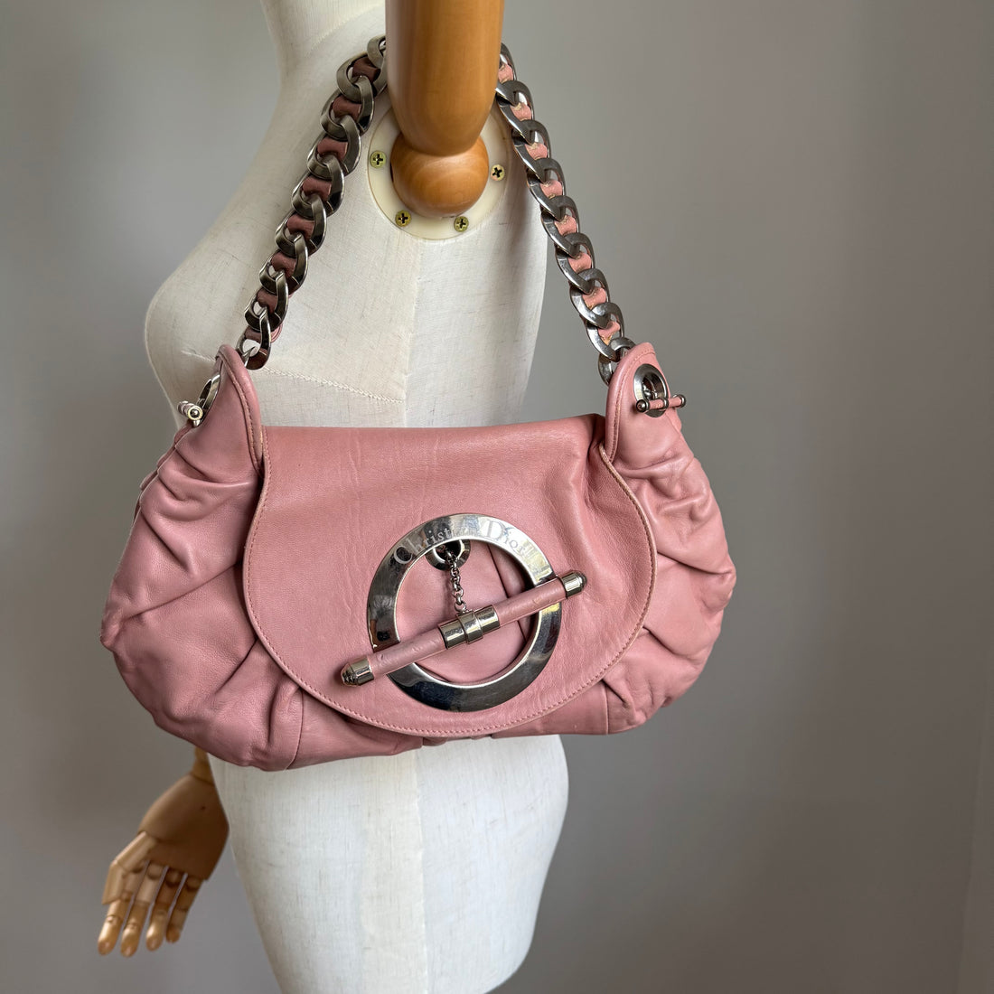 2000s Rare Dior Jazz Club Shoulder Bag