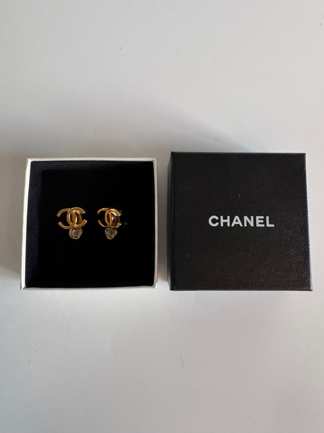 Chanel Vintage CC Clip-On Earrings