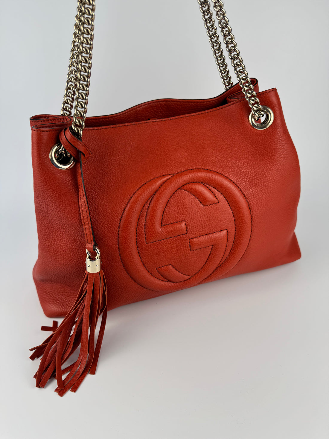 2010 Gucci Soho Chain Tote Bag