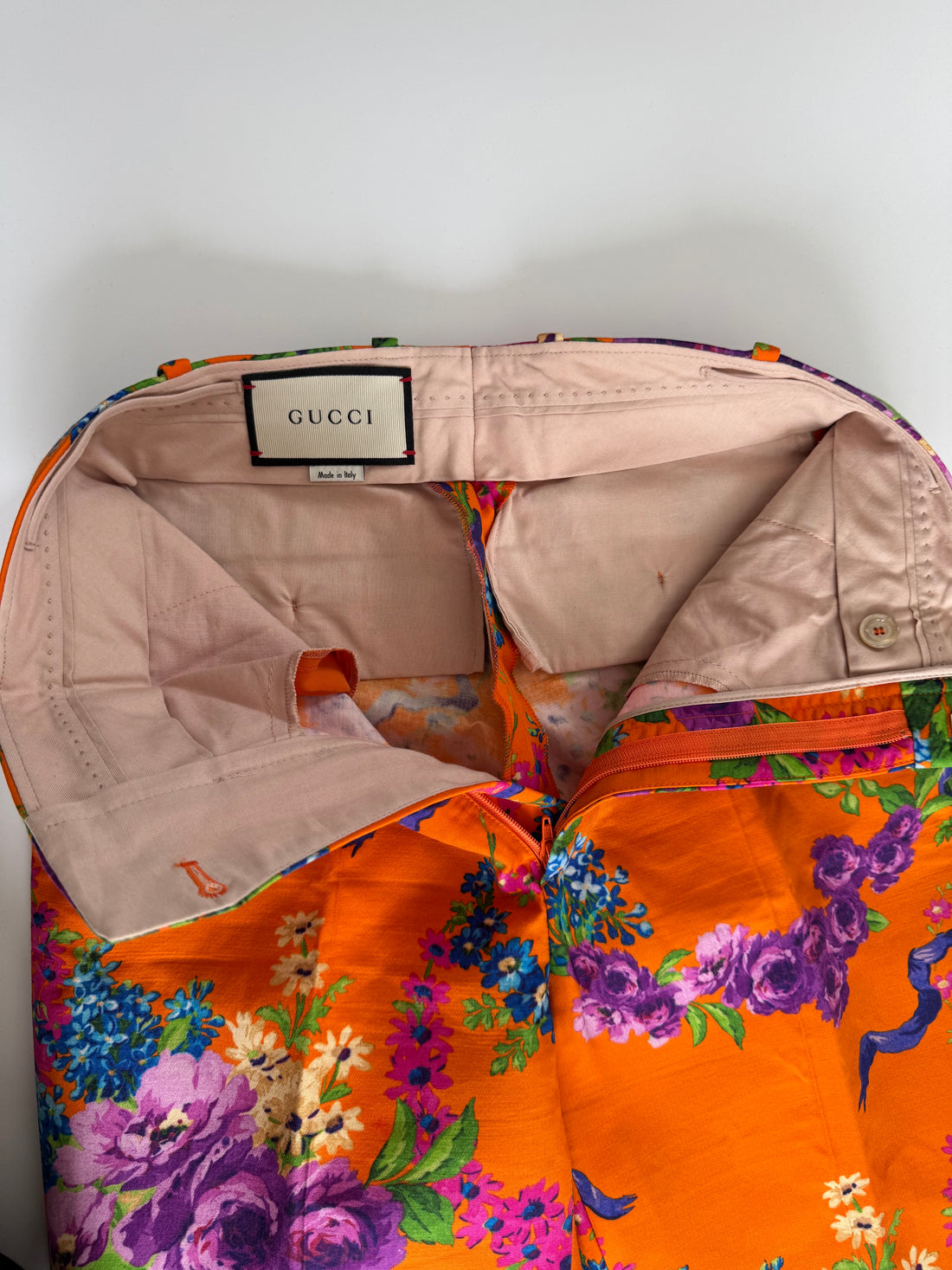 Gucci Cruise 2018 Floral Print Trousers – Size 36