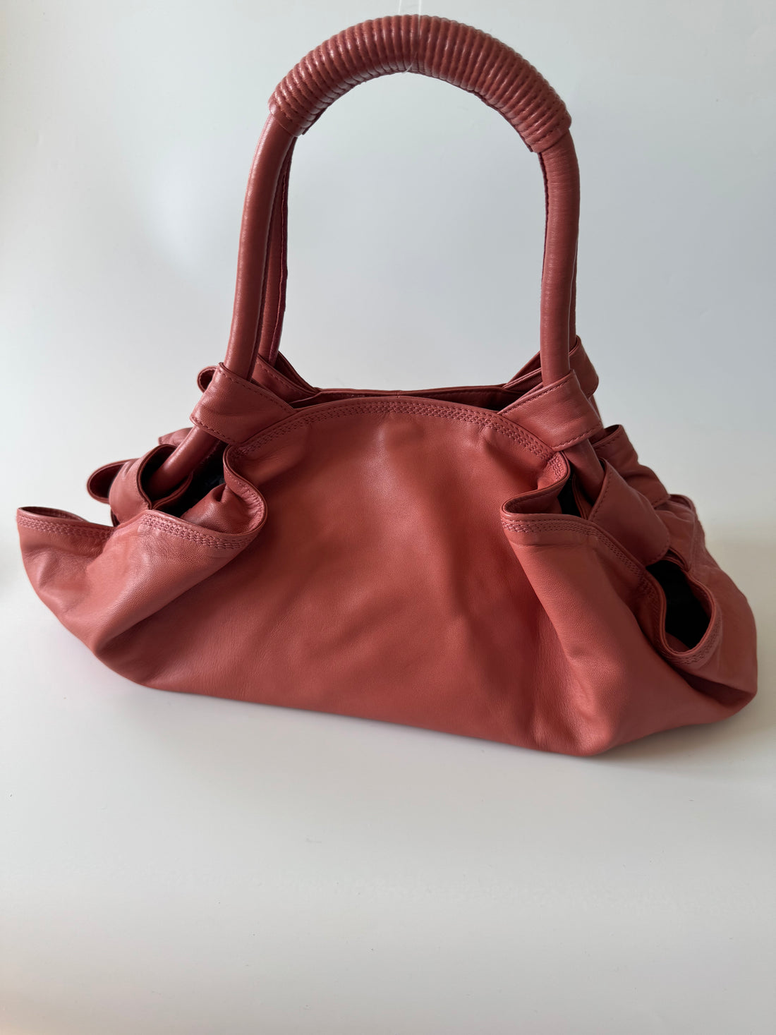 Loewe Nappa Aire Anagram Handbag Pink