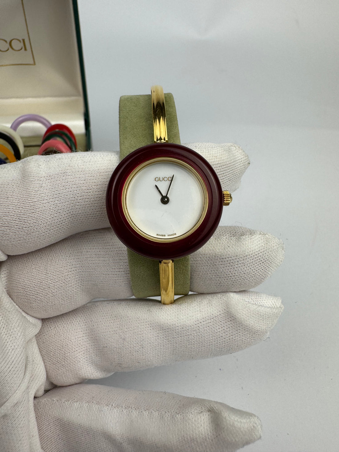 Gucci Vintage Bezel Watch Set (1990s)