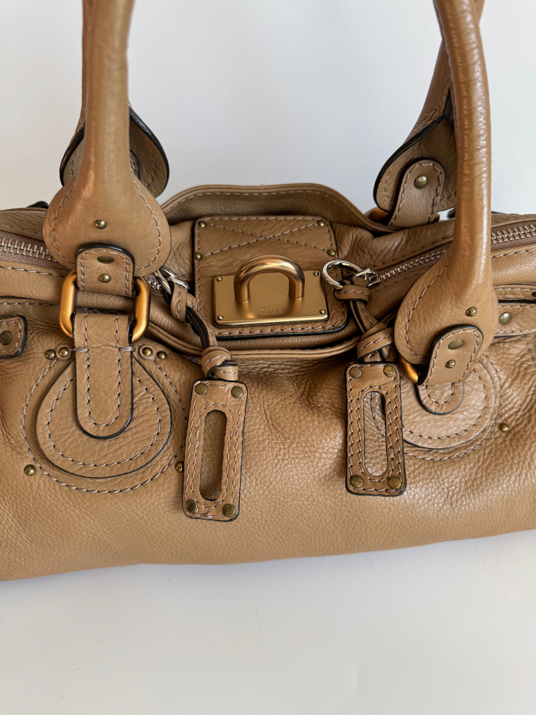 Chloé Paddington Bag – Camel