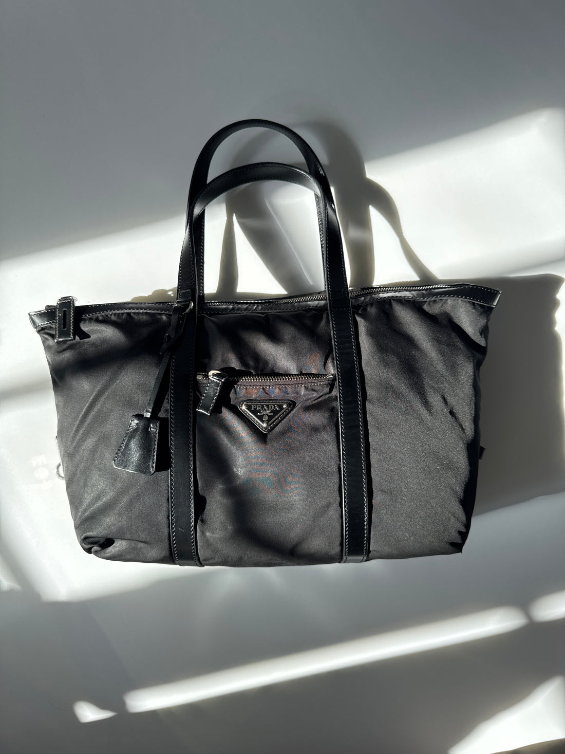 Vintage Prada Tessuto Nylon Tote 2000s
