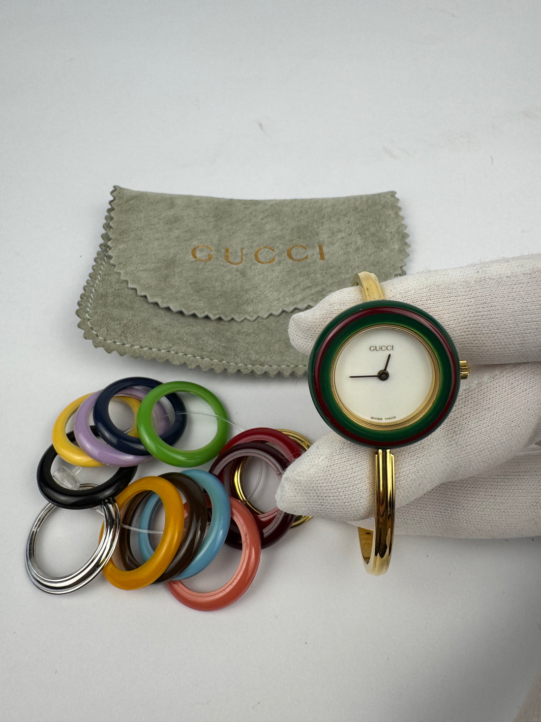 Gucci Vintage Bezel Watch Set (1990s)